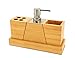 KOVOT Elegant and Stylish Bamboo Bathroom Set