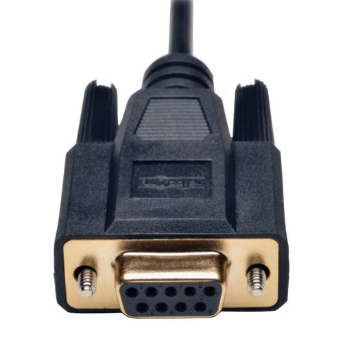 Tripp Lite Null Modem Serial RS232 Cable (DB9 to DB25 F/M) 6-ft. (P456-006)