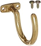Imperial Billiard/Pool Cue Accessory: Bridge Stick and Ball Rack Hook, Solid Brass