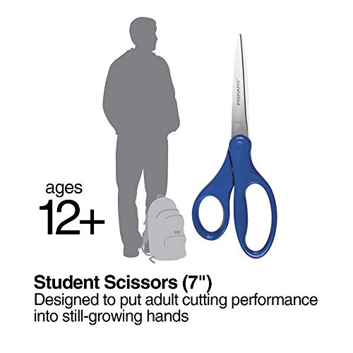 Fiskars 7 Inch Student Scissors, Turquoise Pricepulse