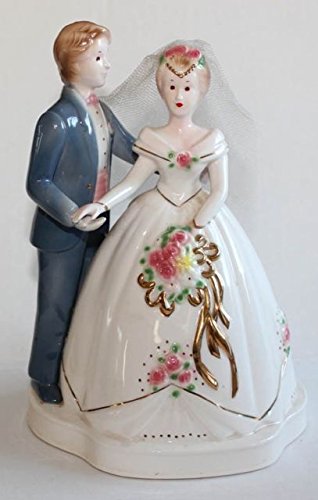 Click Here to See More Images Josef Originals Vintage Bride And Groom Figurine # 38662