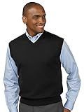 Paul Fredrick Men's V-Neck Sweater Vest