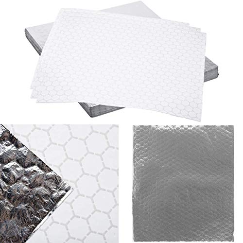 MM Foodservice Insulated Cushion Foil Wrap, Insulated Foil Sandwich Wrap, Pre Cut Honeycomb Insulated Wrap Sheets, 14 x 16 Inches (Pack of 500)