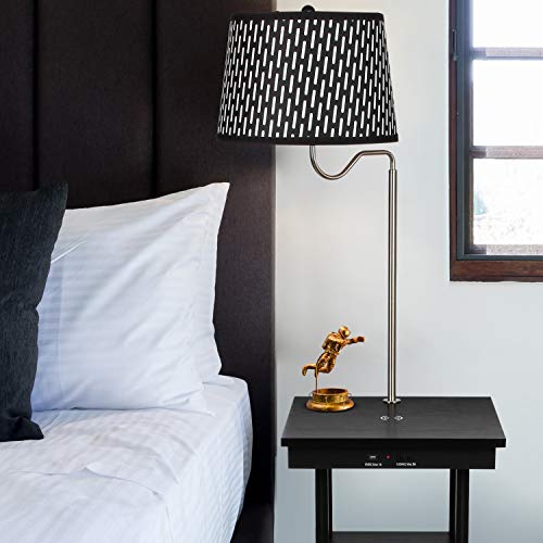 Brightech Madison w. Table & Lamp Combo, Desk Lamp with Wireless