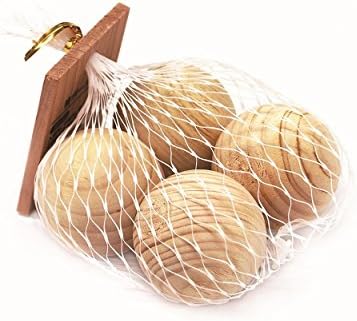 JAPANESE Kiso Hinoki Real Cypress Wood Bath Balls Made in JAPAN
