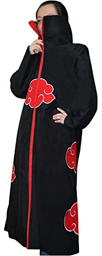 Pulla-A Cosplay Akatsuki Costume Cloak Uniform Hoodie