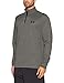 Under Armour Men's Armour Fleece Lightweight ¼ Zip,Stealth Gray (008)/Black, X-Large