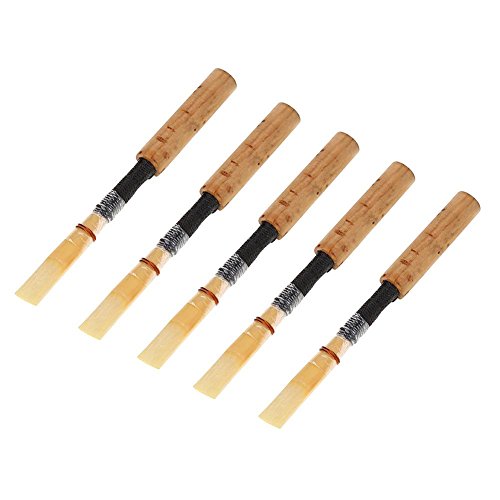 image for SolUptanisu Bamboo Oboe Reeds Wind Instrument Replacement Parts Woodwi