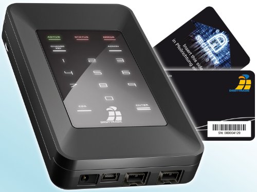 Digittrade HS128 Externe Festplatte SSD 1TB High Security Portable Samsung 850 (6,4 cm (2,5 Zoll), USB 2.0) 128-Bit AES…