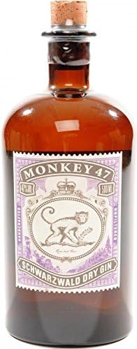 Monkey 47 Gin Gift Bags (1x50cl Monkey 47 Gin 2x500ml Fever Tree Tonic Water & 2x100g Lindt Excellence 70% Dark Chocolate)