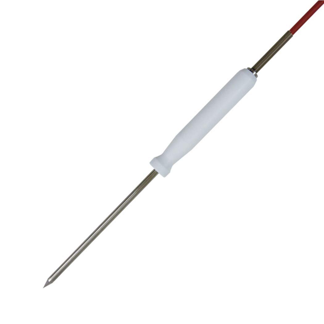 iOVEO 030ES01204, PT100, Heavy duty probe, 2 lines with Teflon handle/core temperature sensor, food grade water vapour proof