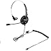 Arama Wired Headset Monaural with Noise Canceling Mic for Avaya 1616 9650 Cisco 7902 7912 Yealink T41 Snom 870 Grandstream GXP1400 Panasonic KXT Huawei C58 Zultys 37G IP Phones (A200Y1)