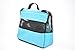 The Fine Living Co. Portable Hanging Shower Caddy Organizer Bag (Free Toiletries Case+Metal Hook) Quick Dry Mesh Shower Caddy Tote Bag Pouch For Bathroom College Dorm Camp Gym Camping 10”x4”x8”(Aqua)