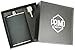 Liquor Hip Flasks Set for Men, Stainless Steel, Black Grip, 8oz