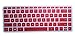 CaseBuy Keyboard Silicon Protector Skin Cover for HP Pavilion x360 13-s099nr 13-s120nr 13-s128nr 13-s192nr 13-s199nr m3-u001dx m3-u003dx m3-u021tu m3-u028tu 13.3-Inch series US Version((Red)