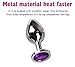 Fashion Gift vibriado Sainsburys Bunny Tail Annalee Stainless Steel Metal Woman Smooth A-nus Erotische Crystal Accessories P-énis Men,S,SML,vibre Sex vibriados