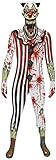 Zombie Clown Jaw Dropper Morphsuit Adult Costume