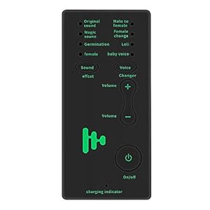 YChoice365 Stemvervormer, Mini Voice Changer-apparaat voor XBOX / PS4 / Telefoon / iPad / Computer / Laptop / Tablets…