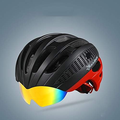 Jhin Stella Bicycle Helmet - Cycling Bicycle Bike Helmet EPS+PC Material Ultralight Mountain Bike Equipment 32 Air Vents with 3 Lenses Size 56-62cm 1 PCs