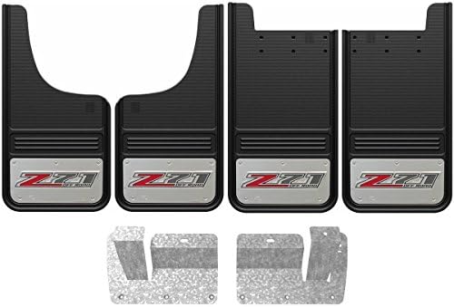 Gatorback Chevy Silverado Z71 Logo Front & Rear Truck Mud Flaps Set
