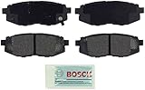 Bosch BE1124 Blue Disc Brake Pad Set SCION: 2013-16 FR-S; SUBURU: 2006-07 B9 Tribeca, 2013-15 BRZ, 2014-15 Forester, 2010-14 Legacy, 2010-14 Outback, 2008-14 Tribeca - REAR
