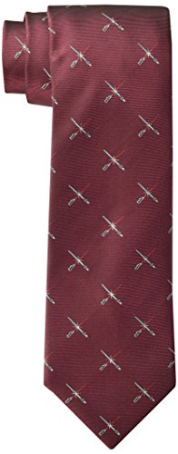 Star Wars Men's Lightsaber Duel Tie, Burgundy, One Size