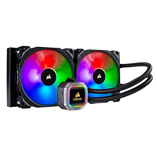 Corsair H115i RGB Platinum AIO Liquid CPU Cooler,280mm,Dual ML140