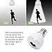 Signstek E27/E26/B22 5W PIR Infrared Sensor Motion Detector LED Light Bulb Warm White