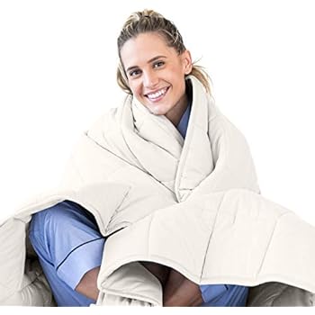Amazon.com: rocabi Cooling Weighted Blanket Adult Queen ...