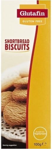 Glutafin Gluten Free Shortbread Biscuits 100g by Glutafin