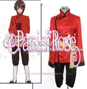 Amazon コスプレ 衣装 ヘタリア 中国 王耀 香港 Cos Cosplay サイズl 056 コスプレ 仮装 通販