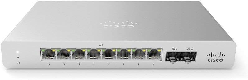 Cisco Meraki MS120-8LP 1Gbps L2 Cloud Managed 8 Port PoE Switch 64W