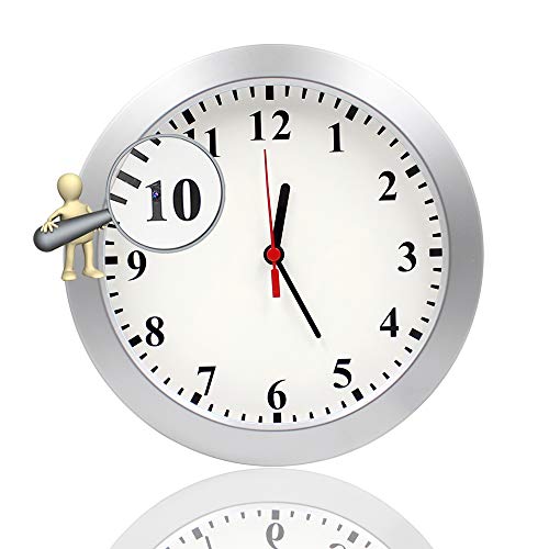 Newwings Hidden Camera Wall Clock Nanny Cam with Motion Detection