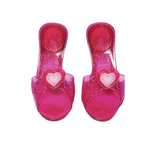 Rubies 156736OS000 Pink Jelly Shoes Princess Kids Fancy Dress, Girls Halloween