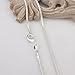 Zhiwen 5pcs 925 Sterling Silver 2MM Rope Chain Lobster Claw Clasp Necklace Jewelry for Men and Women(16-24 Inch)