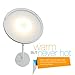 Brightech - SKY LED Torchiere Floor Lamp - Dimmable Super Bright 30-Watt LED - Warm White Color - Omni-Directional Head - Sleek White Finish