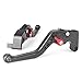 GZYF Short Brake Clutch Levers/for Yamaha YZF R6 2005-2011 / YZF R1 2004-2008 Black and Red