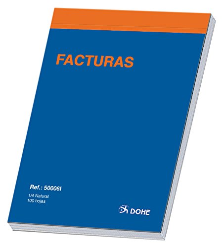 dohe 50006i – Invoice Book, Quarter Natural i.g.i.c, Simple