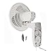 Air King 16 Inch Commercial Grade Oscillating 3 Blade Wall Mount Fan (2 Pack)