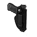 GVN Inside The Waistband Holster Gun Concealed Carry Holster | Fits S&W M&P Shield / GLOCK 26 27 29 30 33 42 43 / Springfield XD XDS / Ruger LC9 & All Similar Handguns (Right and left hand universal)