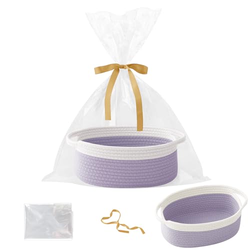 HZFTJOY Woven Rope Basket