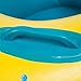 KAIL Inflatable Baby Pool Boat Seat Kids Pool Floats with Canopy Swim Ring