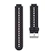 ZSZCXD Soft Silicone Replacement Watch Band for Garmin Forerunner 235/220 / 230/620 / 630/735 Smart Watch (02 Black & Red)