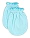 Liwely 12 Pairs Unisex-Baby No Scratch Mittens, 100% Cotton, Solid Color