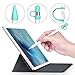 Accessories for Apple Pencil Replacement Cap Holder Cover, Silicone Charging Cable Adapter Tether with 2 Charging Caps Holders and 2 Protective Nib Covers for iPad Pro 9.7