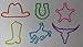 108 piece lof of assorted Shaped Rubber Bandz (like Silly Bandz) by Shaped Rubber Bandz