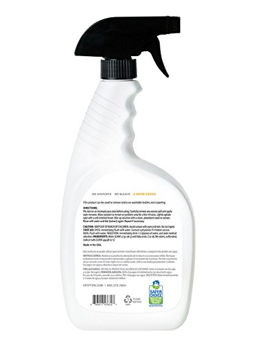 Crypton Gold Upholstery Stain Remover - Food, Beverage, Protein & More (32 fl. oz.) - Thumbnail 2