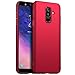 Galaxy A6 Plus 2018 Case, Arkour Galaxy A6+ (2018) Cases Minimalist Ultra Thin Excellent Grip Anti-Drop Full Protection Hard Cover Cases Slim Fit for Samsung Galaxy A6 Plus (2018) - Smooth Red