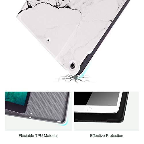 Lokigo New iPad 10.2 Case 2019 Premium Shockproof Case with Soft TPU Back and Auto Sleep/Wake Feature for iPad 10.2 inch 7th Generation