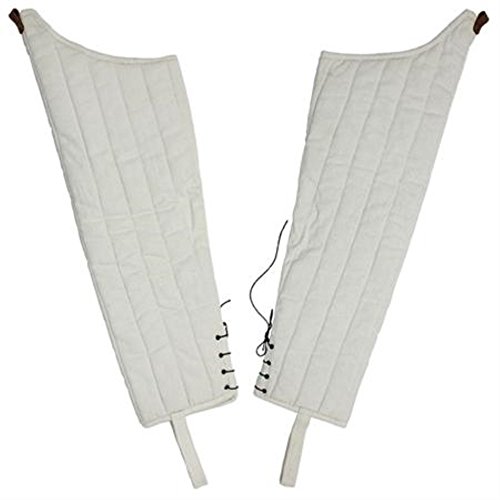 Medieval Peasant Padded Leggings - Ecru
